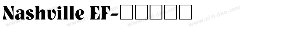 Nashville EF字体转换